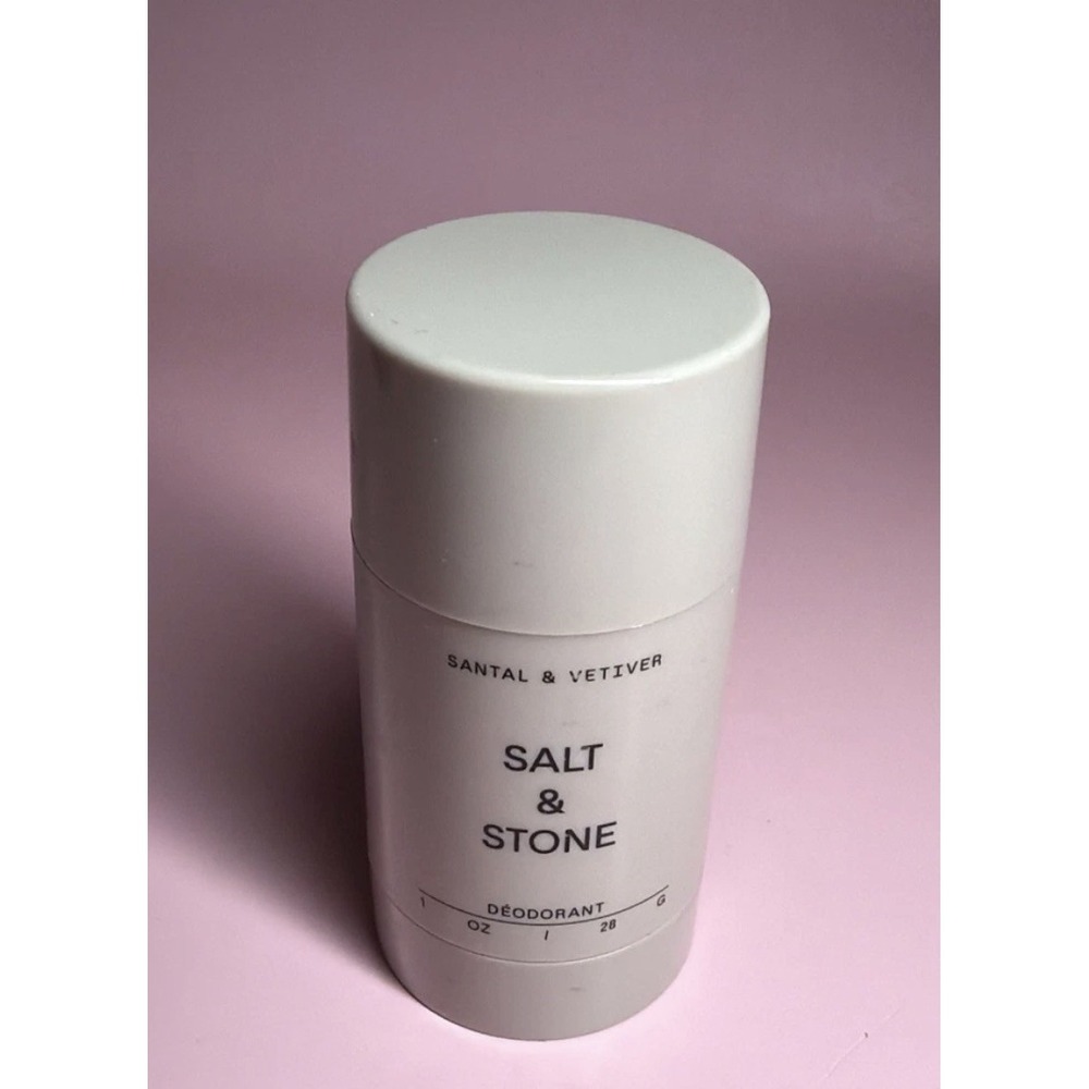 Salt & Stone Santal & Vetiver Natural Deodorant 1 oz Aluminum-Free NWOB